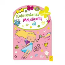 Mj liczny elf. Kolorowanka z wykrojnikiem