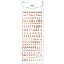 Dalprint Naklejki Alfabet 168 szt.