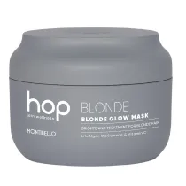 Montibello HOP Blonde Glow maska roz�wietlaj�ca neutralizuj�ca refleksy do w�os�w blond i rozja�nianych 200 ml