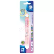 Astra D�ugopis automatyczny Pastel Line Unicorn wielokolorowy 10w1 10 kolor�w