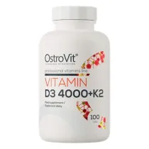 OstroVit Witamina D3 4000 + K2 Suplement diety 100 tab.