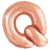 Amscan Balon foliowy litera Q r�owe z�oto 72x86cm