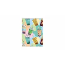 Nadruki Ok�adka na dokumenty ucznia PVC pion Bubble Tea BIURFOL OD-21-37