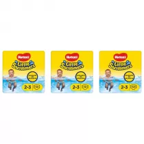 Huggies Pieluchy do pywania 2-3 Little Swimmers (3-8 kg) Zestaw 3 x 12 szt.
