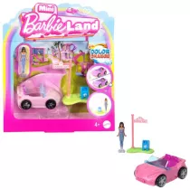 Barbie Mini BarbieLand. Kabriolet i minilalka Mattel