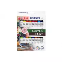 Easy Stationery Farby akrylowe 16x12ml