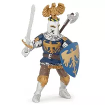 Rycerz niebieski z orlim czubem