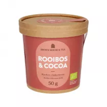 Brown House & Tea Rooibos & Cocoa Bio Herbata sypana 50 g