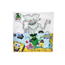 Qbee Malowanie po numerach 30x30cm SpongeBob w Kinie