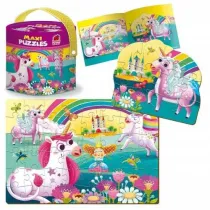 Puzzle maxi 2w1 (15+48 el.) Jednoro�ce Roter Kafer