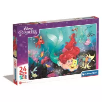 Puzzle 24 el. Super Maxi Kolor Disney Little Memaid Clementoni