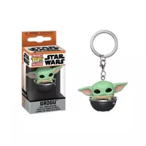 Brelok Mandalorian Grogu w unoszcym si wzku Funko POP