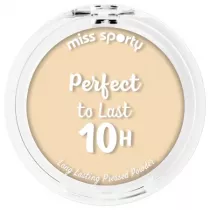 Miss Sporty Perfect To Last 10h dugotrway puder w kamieniu 010 Porcelain 9 g