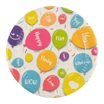 Arpex Talerze papierowe Happy Balloons 8 szt.