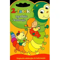 2-latek zgaduje i koloruje