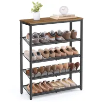 Songmics Stabilna szafka na buty 5 poziomw LOFT