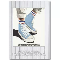 Trend Kartka okoliczno�ciowa Urodzinowe �yczenia