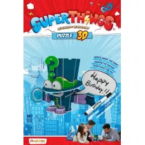 Puzzle 3D SuperThings. Figurka Enigma Magic Box