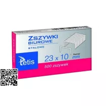 Tetis Zszywki biurowe 500 szt.
