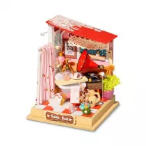 Skadany Drewniany Model - Mini azienka Nice-idea.pl