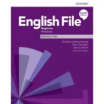 English File 4th edition. Beginner. Workbook without key
