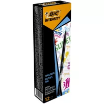 Bic Cienkopis Intensity Fine czarny 12 szt.