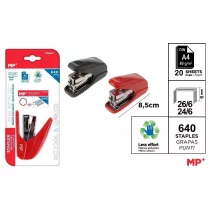 Mp Main Paper Zszywacz duy 60% mniej wysiku 24/6 + zszywki MIX