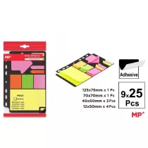 Mp Main Paper Karteczki samoprzylepne do segregatora 9x25szt
