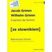 Baśnie braci Grimm w.hiszpańska + słownik w.2022