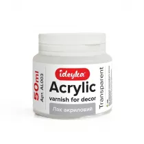 Ideyka Byszczcy lakier akrylowy do dekoracji 50ml