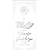 Art Nuvo Karnet Chrzest DL gromnica i ksi��eczka BB 0147