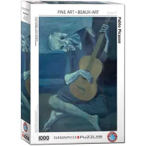 Puzzle 1000 el. Starzec graj�cy na gitarze, Picasso Eurographics