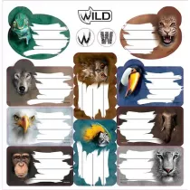 Naklejki Na Zeszyt Wild