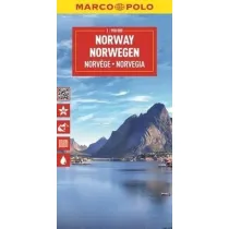 Mapa drogowa Norwegia 1:900 000