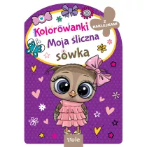 Moja �liczna s�wka. Kolorowanka z wykrojnikiem
