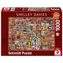 Puzzle 1000 el. Artykuy plastyczne Schmidt