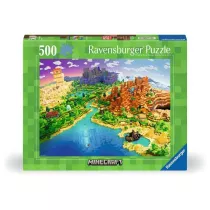 Puzzle 500 Minecraft Ravensburger