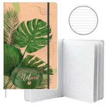 Leantoys Notatnik A5/80K linia Licie Monstera