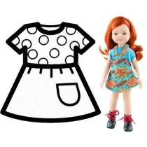 Ubranko dla lalek 32cm Paola Reina