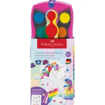Faber-Castell Farby Connector Unicorn 12 kolor�w