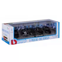 Bburago model black collection 5-pk. 1:64
