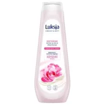 Luksja Kremowy p�yn do k�pieli R�a i Proteiny Mleka 900 ml