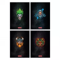 Herlitz Zeszyt A4 Game Avatars kratka 60 kartek 5 szt.