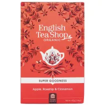 English Tea Shop Herbata owocowa Apple, Rosehip and Cinnamon 20 x 2 g Bio