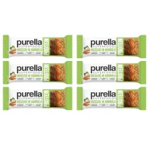 Purella Protein bar baton proteinowy orzeszki w karmelu zestaw 6 x 45 g