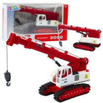 D�wig g�sienicowy ze �wiat�em i d�wi�kiem LeanToys