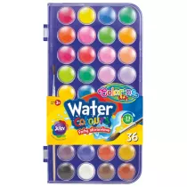 Patio Farby akwarelowe Colorino Kids maa pastylka 36 kolorw