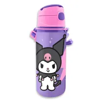 KIDS EUROSWAN Bidon aluminiowy 600 ml Kuromi KU00031