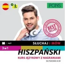S�uchaj i m�w PONS hiszpa�ski pakiet 3w1 A1/B1 w.2