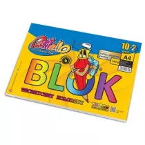 Pastello Blok techniczny A4 kolorowy 12 kartek